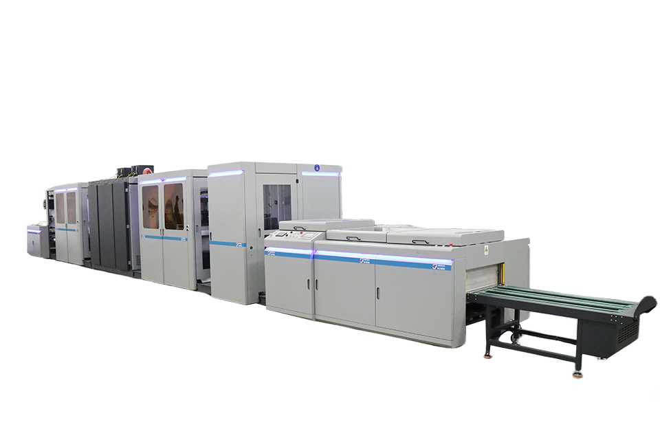Kyocera Printhead High-speed Full Color Rotary Inkjet Digital Printing Maching