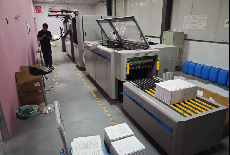 Shandong customer Ricoh equipment