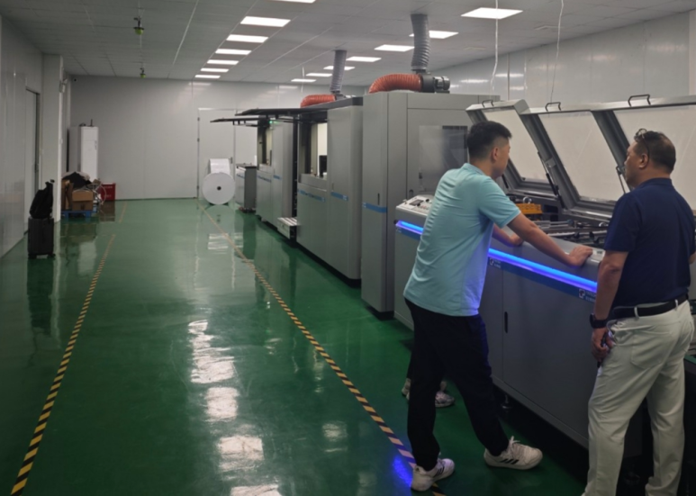 Jiangsu customer's Kyocera equipment