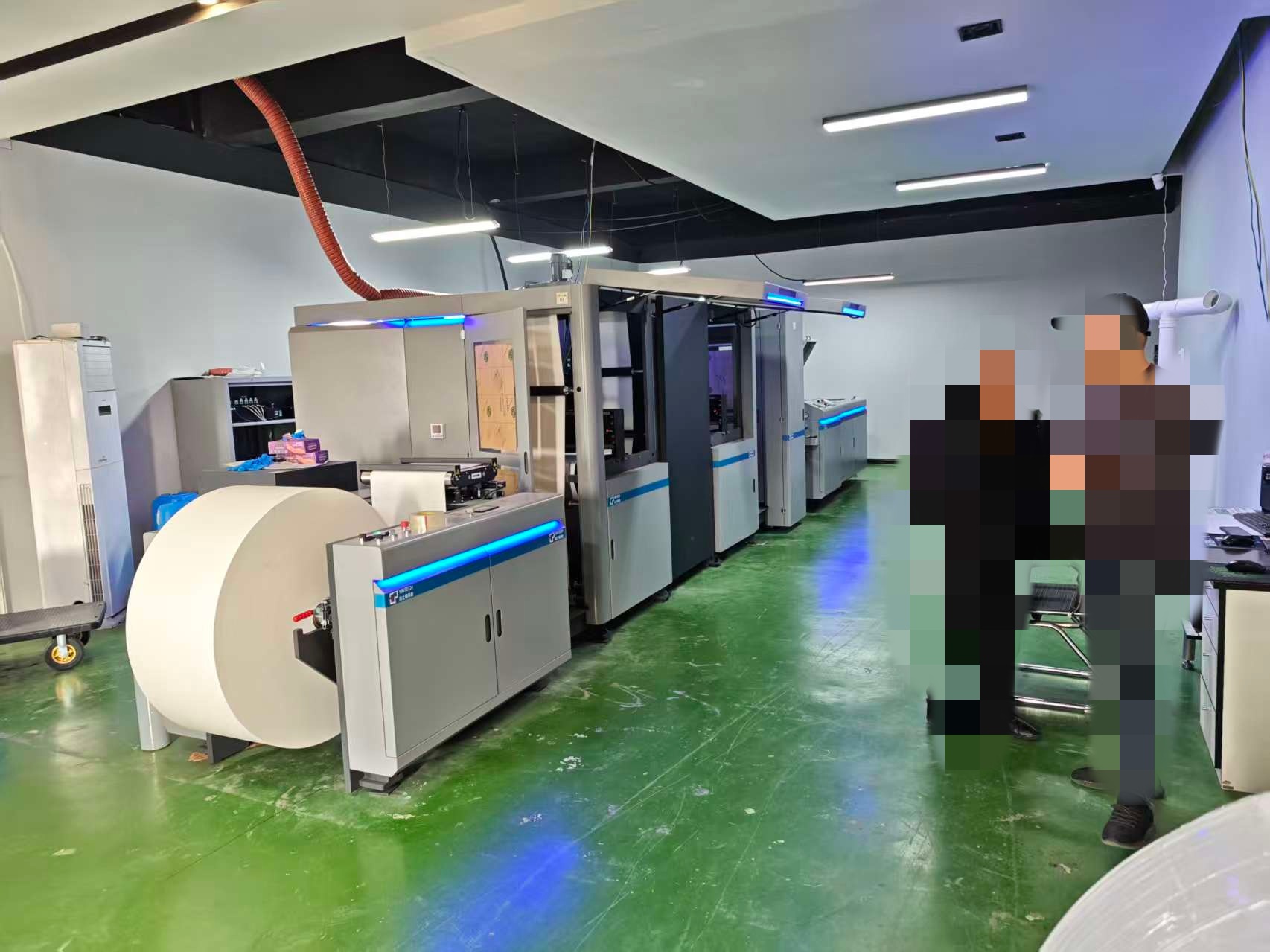 Anhui customer's Epson equipment